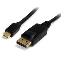 StarTech.com Mini DisplayPort han -gt DisplayPort han 1.8 m Sort