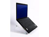 NEWSTAR ACRYLIC NOTEBOOK RISER (TILT: 20 - 40 DEGREES)