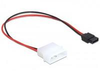 DeLOCK 6 pin Slimline Serial ATA liitäntä (female) - 4-pins intern liitäntään (5 V) (male) 25cm