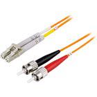 Kuitukaapeli LC - ST, duplex, multimode, 5m