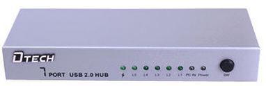 DTECH USB 2.0 Hub 7-port