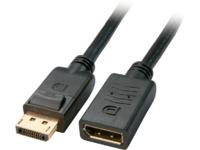 DisplayPort 20 M-F 2m jatkokaapeli