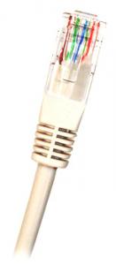 CAT6 UTP RJ45 20m WHITE Patch Cable