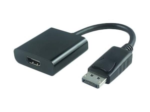 MicroConnect Active Displayport Adapter 1.2 DP male to HDMI female, Black, Resolution 4096x2160, Supporting 4K2K60Hz