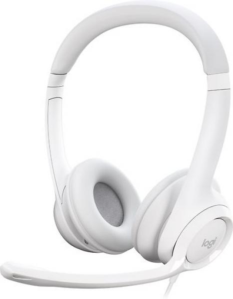 LOGI H390 USB Computer Headset - WHITE