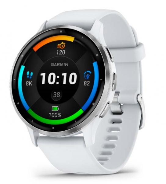 GARMIN VENU 3, GPS, WI-FI, WHITESTONE + PASSIVATED
