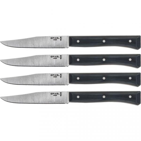 Opinel pöytäveitsi setti fasetti 4 kpl liuskekiveä