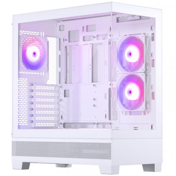 Phanteks XT View ATX Case T.G. 120mm DRGB PWM Fan x 3, White