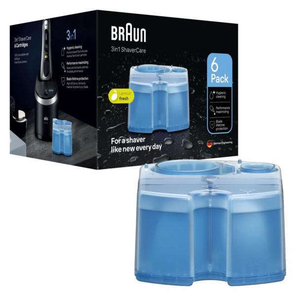 Braun CCR 6 täyttöpatruunoiden pakkaus 6 kappaletta