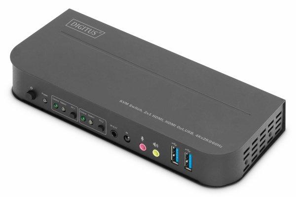 Switch Digitus KVM Switch 4Kx2K@60Hz