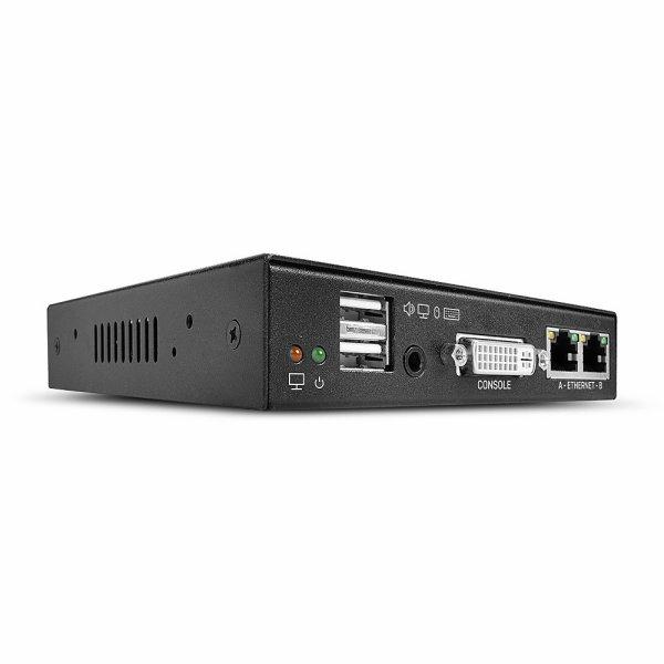 Lindy Switch KVM IP Access - 1920 x 1200 pikseliä, metalli, CE, UKCA, FCC, CP65, DVI-I, 5 V