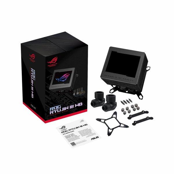 ASUS ROG Ryujin III WB LCD CPU-blokki