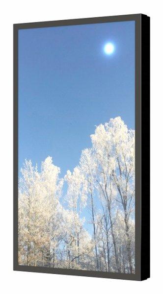 Hi-Nd Wall Casing EASY Samsung QM55C, LG UM5N-E, UH5N-E 55 Portrtt Vgg Svart