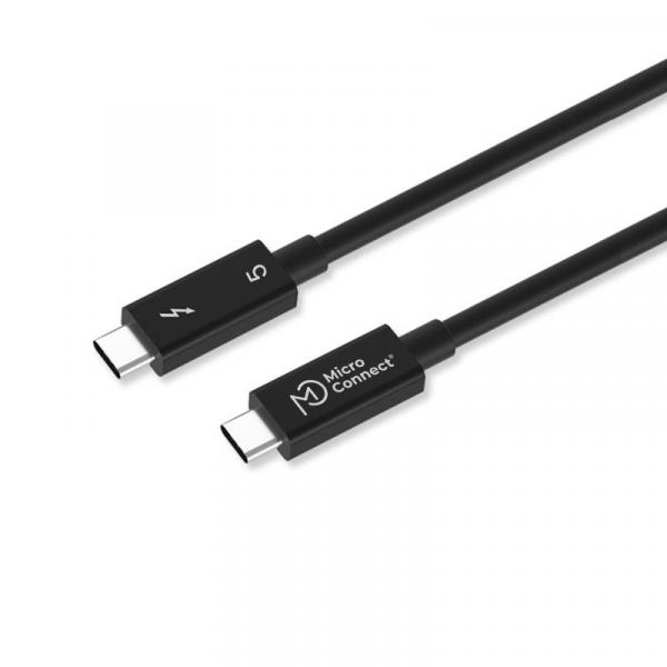 MicroConnect Premium Thunderbolt 5 Cable, 80 Gbps, 240W, 16K60Hz, 1.5m
