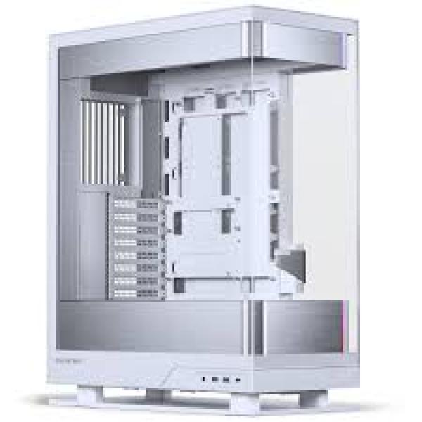 Phanteks Evolv Series X2 kotelo, karkaistu lasi, DRGB - Hopean Valkoinen
