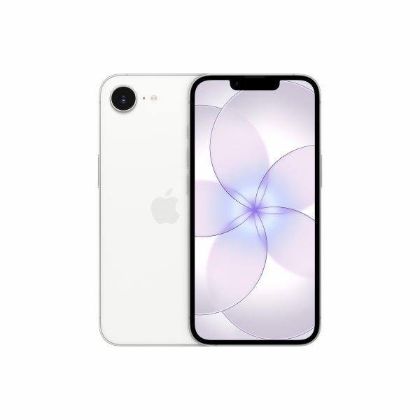 Apple iPhone 17e - 5G älypuhelin - Kaksois-SIM / sisäinen muisti 256 Gt - OLED-näyttö - 6.1 - 2532 x 1170 pikseliä - rear camera 48 MP - front camera 12 MP - valkoinen