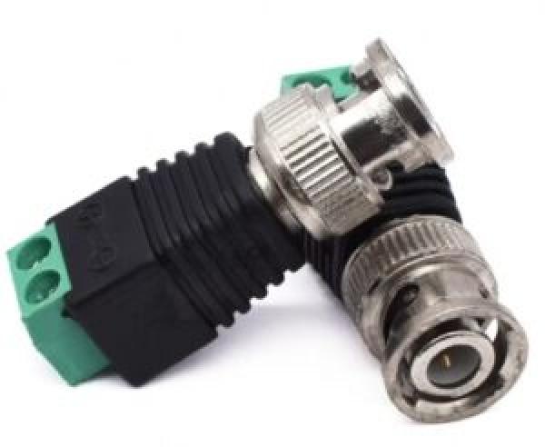 ZYsecurity BNC Male/Twisted Pair Adapter Terminal Block