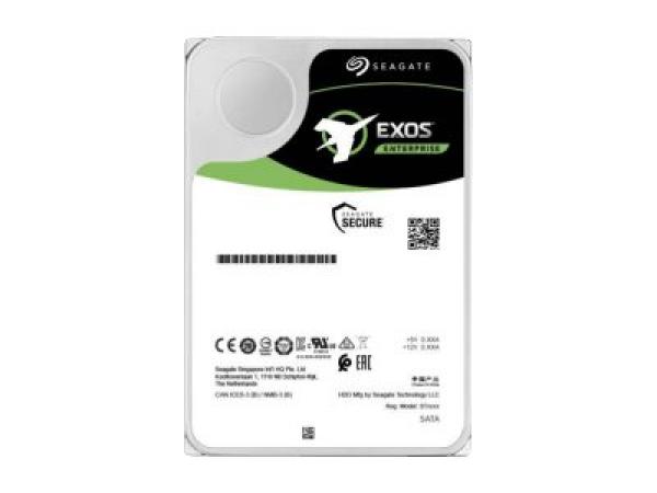 Seagate Exos X18 Harddisk ST10000NM018G 10TB SATA-600 7200rpm - FACTORY RECERTIFIED - Tehdaskunnostettu - 1 vuoden takuu.