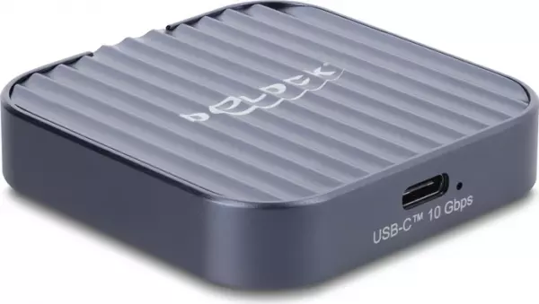 Magneettinen kotelo USB Type-C 10 Gbps 1 x M.2 N (M.2 2230) (42032) harmaa/musta