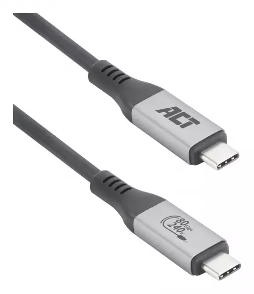 USB4 80Gbps Thunderbolt5 cable 240W USB Type-C, USB-IF certified, 1.5 meters