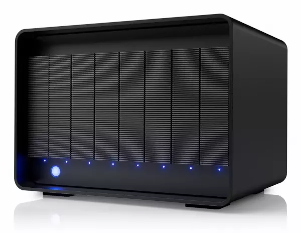 LaCie 8big Pro5 - Kiintolevyasemaryhmä - 192 Tt - 8 telineet (SATA) - Thunderbolt 5 (ulkoinen) - sekä Rescue Data Recovery Service