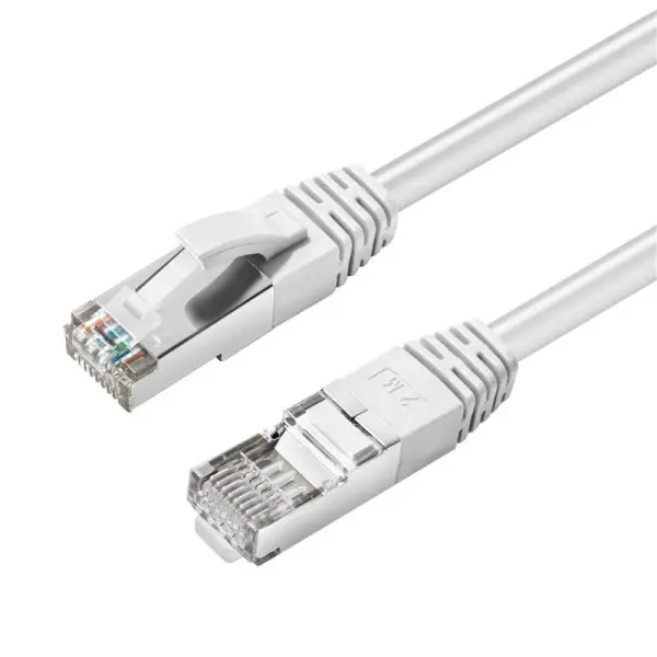 MicroConnect CAT6A S/FTP Verkkokaapeli 15m, Valkoinen